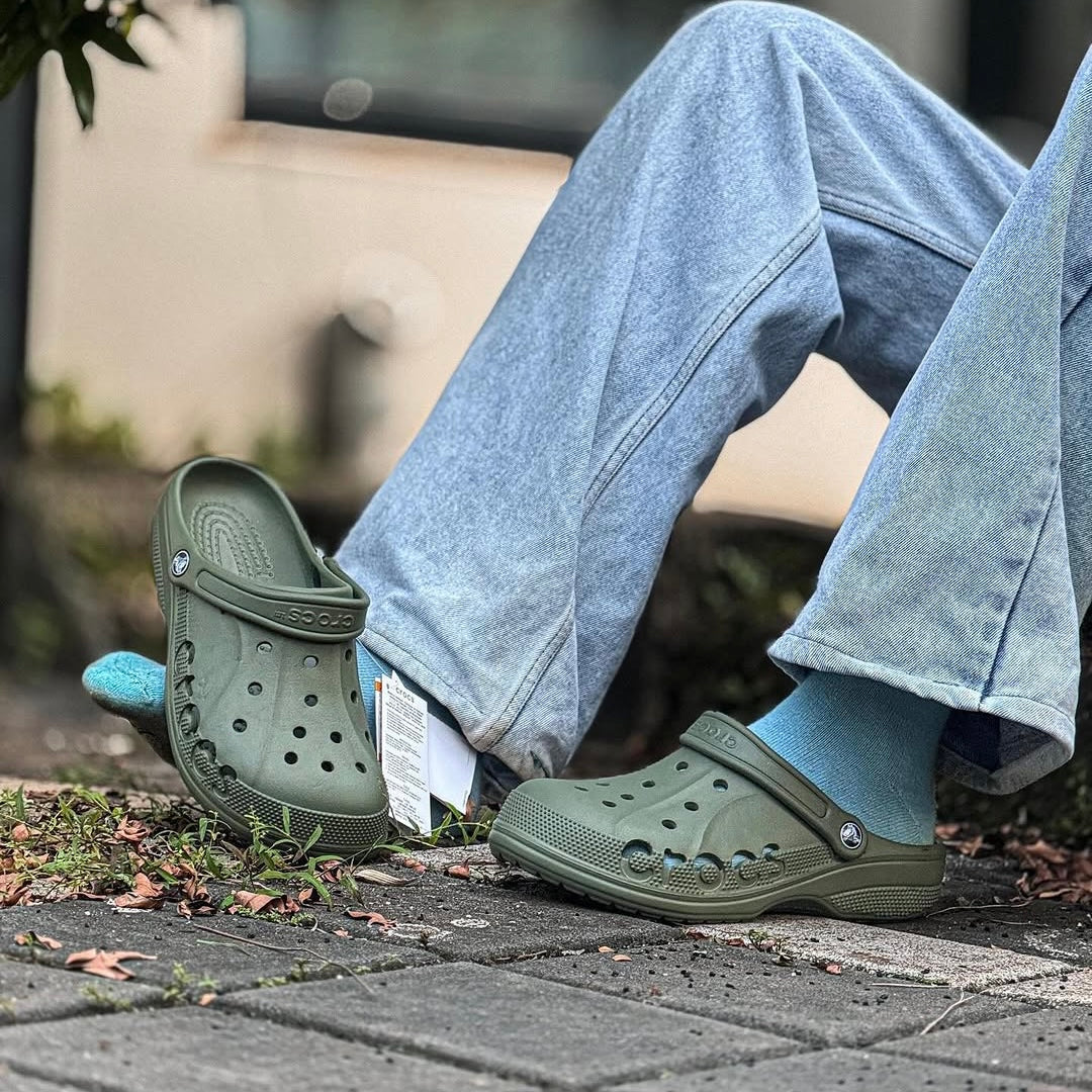 BYA-CLOGS-ARMY GREEN