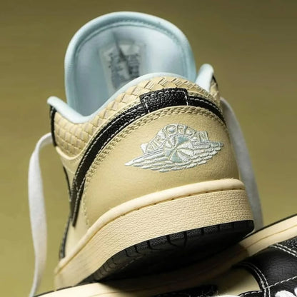 JRDN 1 LOW ‘COCONUT MILK BLACK MUSLIN’