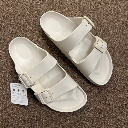 BIRKIN-ARIZON-SLIDES (EGGSHELL)