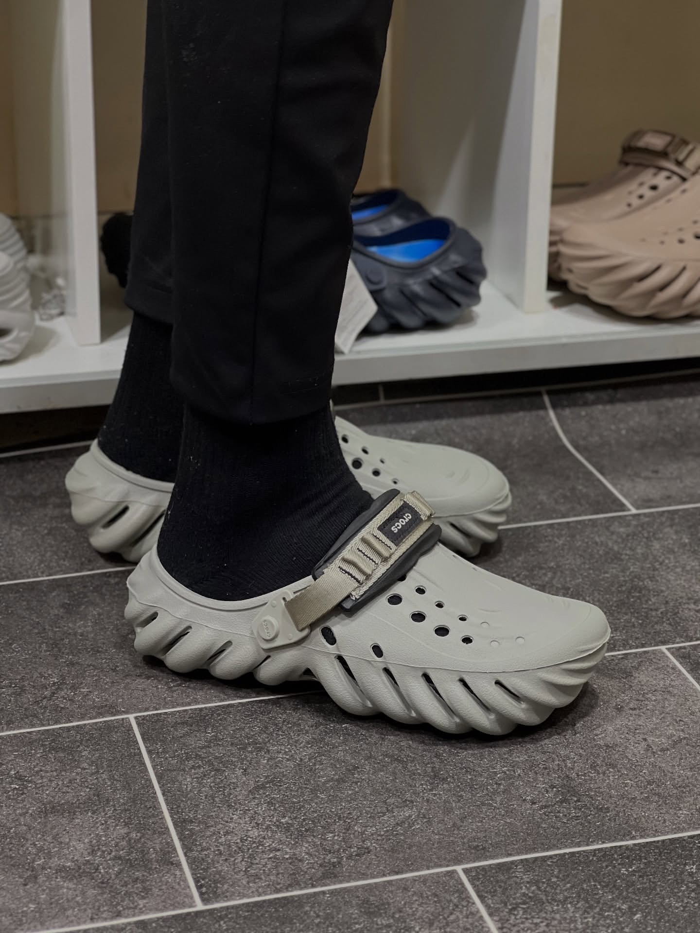 ECO-CLOGS-ELEPHANT GREY