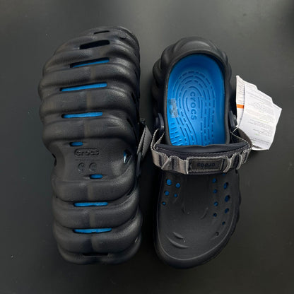 ECO-CLOGS-BLACK BLUE