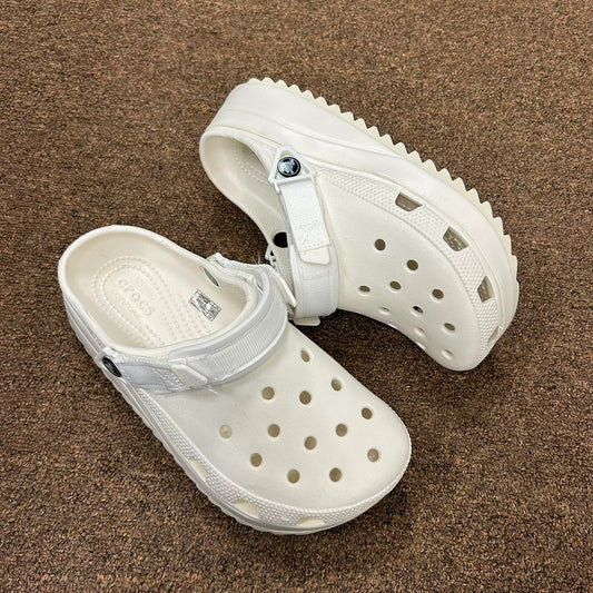 HIKR-CLOGS-TRIPLE WHITE