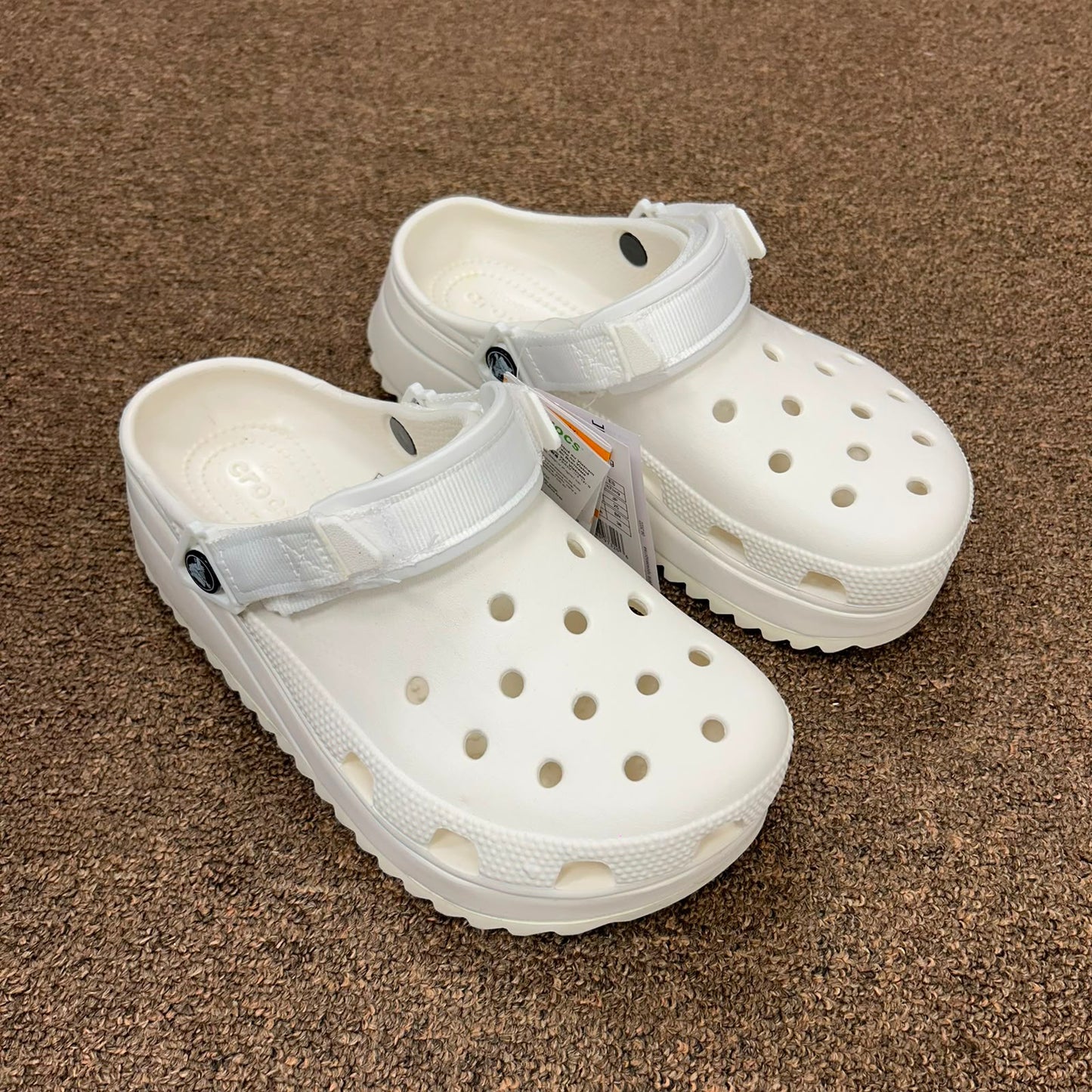 HIKR-CLOGS-TRIPLE WHITE