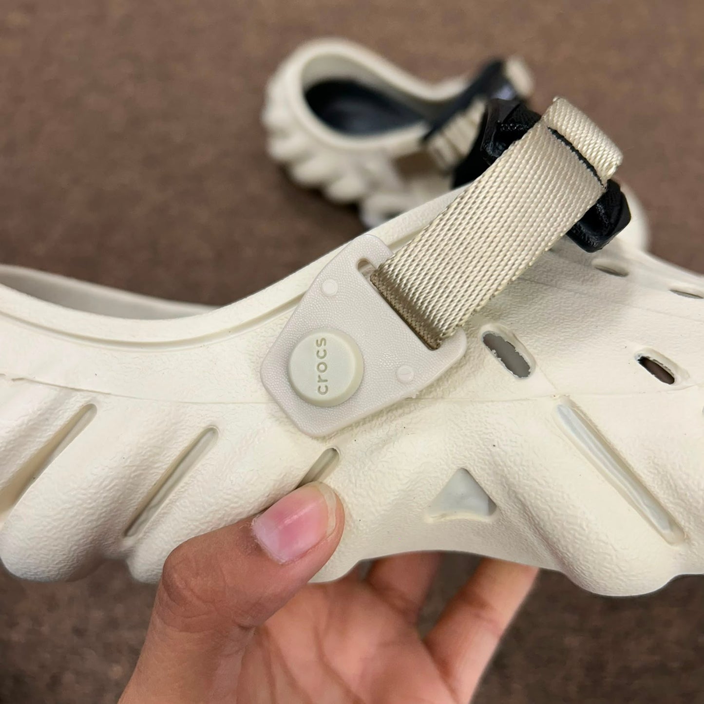 ECO-CLOGS-BONE/BLACK