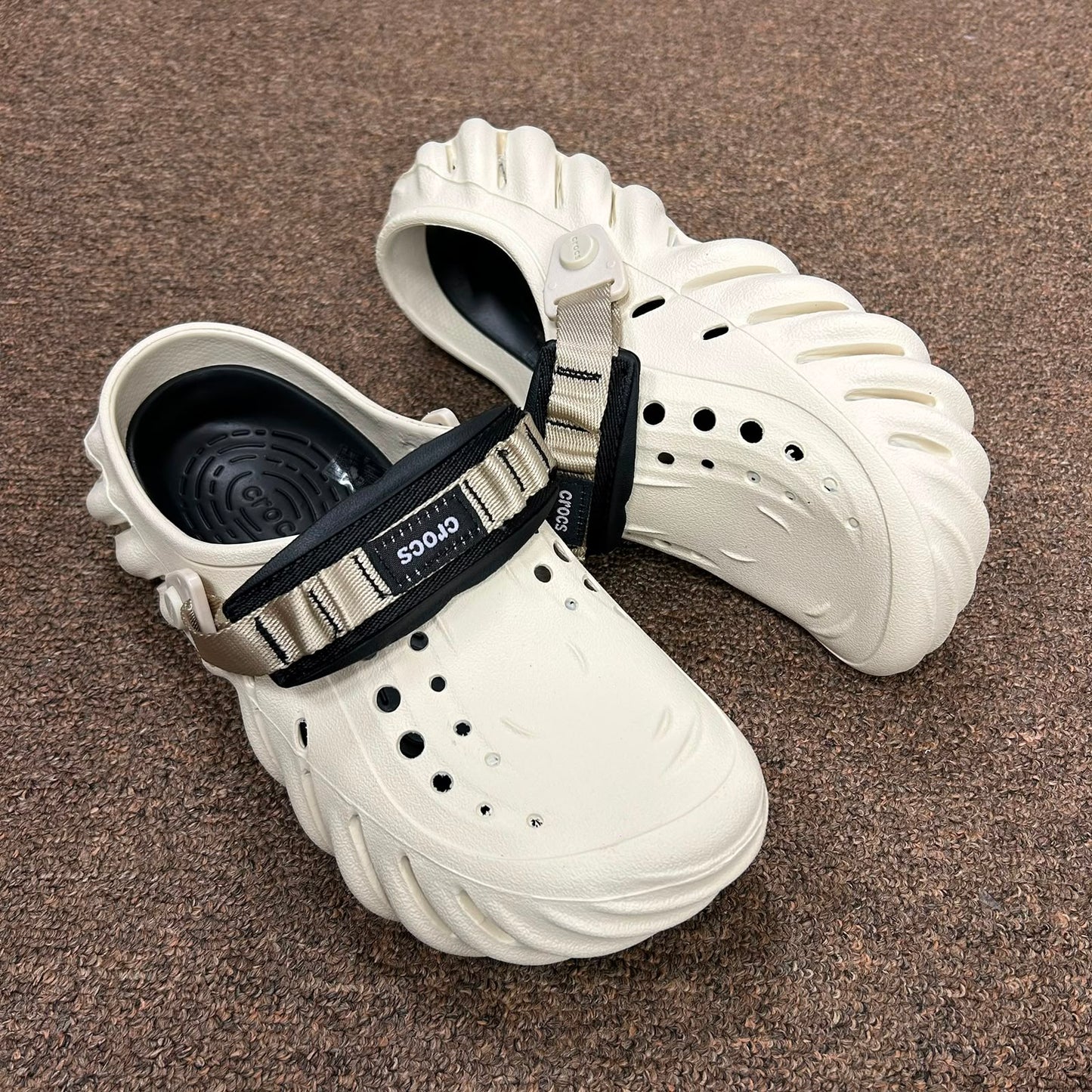 ECO-CLOGS-BONE/BLACK
