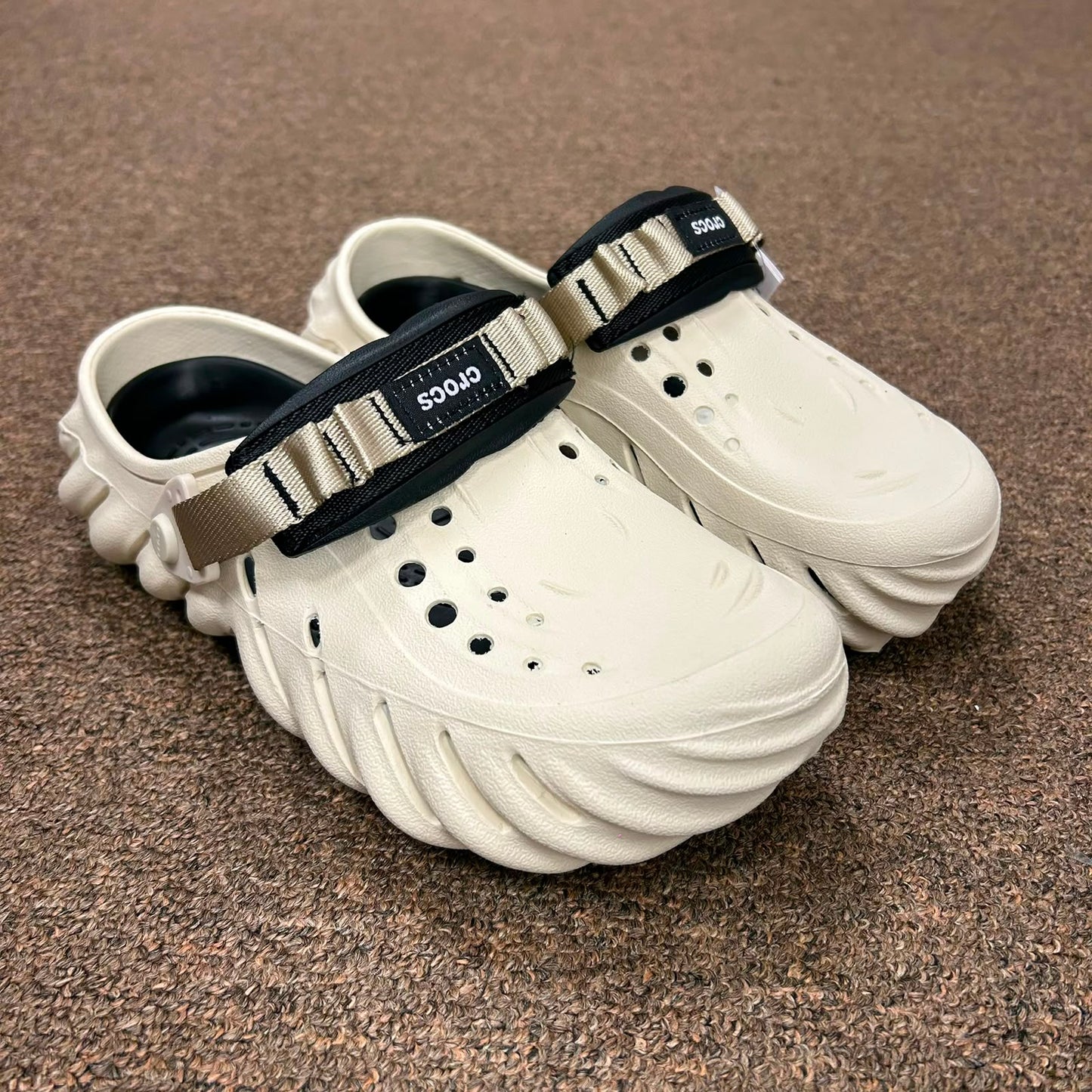 ECO-CLOGS-BONE/BLACK